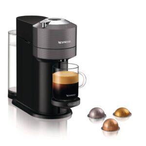 Úzký kávovar Delonghi VertuoNext pro širokou škálu kávových stylů Nespresso