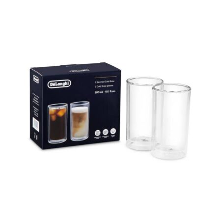 Dvoustěnné termoizolační sklenice Delonghi na Cold Brew 300 ml