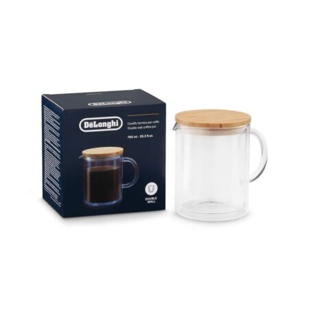 Dvoustěnná skleněná karafa Delonghi 750 ml Dvoustěnná skleněná karafa Delonghi 750 ml