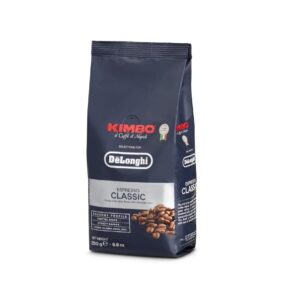 Středně pražená zrnková káva Kimbo for De'Longhi Classic 35 % Arabica 65 % Robusta 250 g