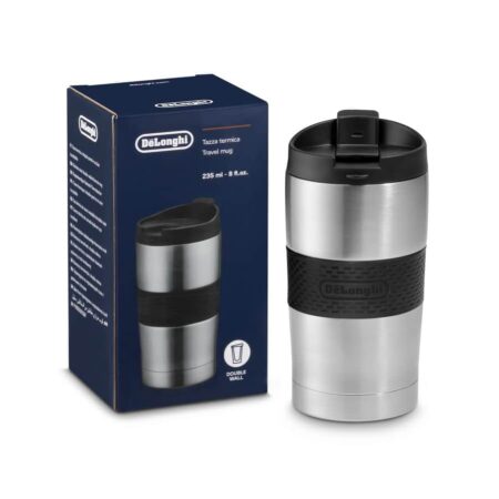 De'Longhi Dvoustěnný termohrnek z nerezové oceli 235 ml DLSC074