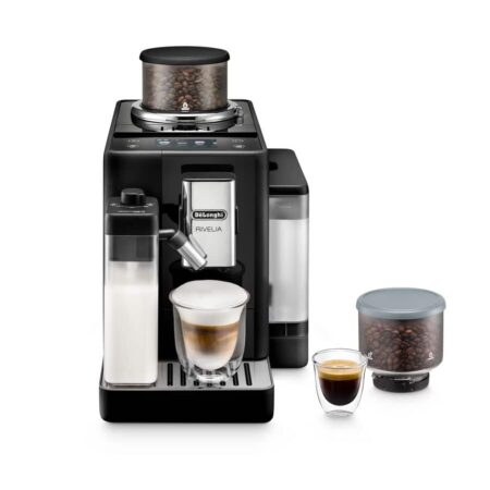 Plnoautomatický kávovar De'Longhi Rivelia Onyx Black EXAM440.55.B
