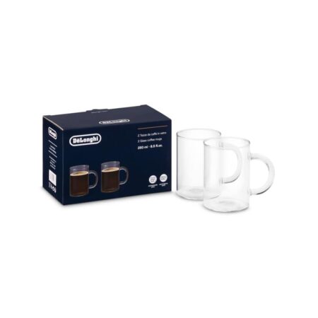 De'Longhi Borosilikátové sklenice na kávu Americano 250 ml