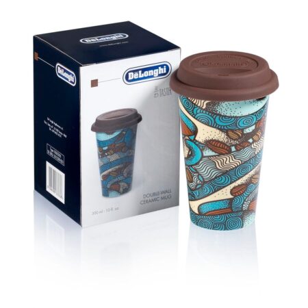 Keramický termohrnek De'Longhi DLSC055 s dvojitou stěnou 300 ml